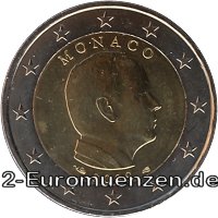 2 Euro Monaco 2006 Fürst Albert II.